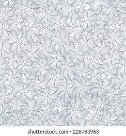 Abstract Light Vector Pattern. Gray and White Color 