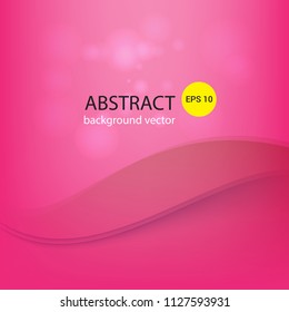 Abstract light vector pink waves background. Perfect background design for headline and sale banner.