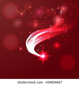 Abstract light. Vector stock.
