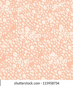 Abstract light vintage seamless background with dots. Circle pattern. Round endless texture
