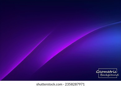 Abstract light violet geometric background. Dynamic shapes composition. Vector illustration.