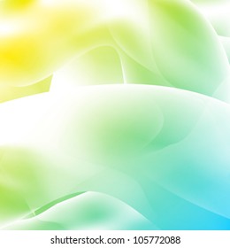 Abstract light wave background template. EPS10
