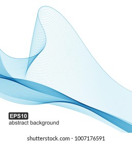 Abstract light wave futuristic background. Vector illustration.