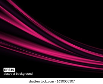 Abstract light wave futuristic background. Vector illustration.