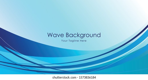 Abstract light waves vector background