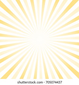 Abstract light White Yellow rays background. Vector EPS 10, cmyk