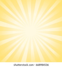 Abstract Light Yellow Rays Background Vector Stock Vector (Royalty Free ...