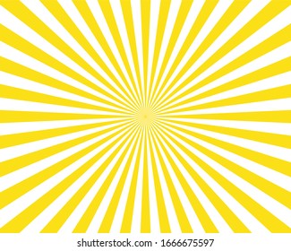 	
Abstract light yellow sun rays background.sunburst summer background. Sunlight abstract background. Retro bright backdrop. vector illustration