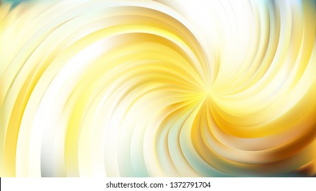 Abstract Light Yellow Swirl Background