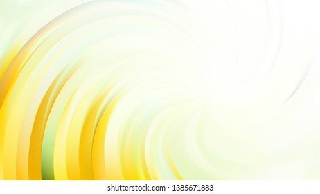 Abstract Light Yellow Swirl Background Illustration