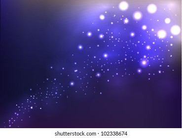 Abstract lights background vector