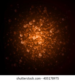 Abstract lights background. Vector explosions.