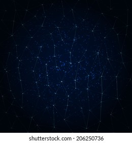 Abstract lights background. Vector illustration