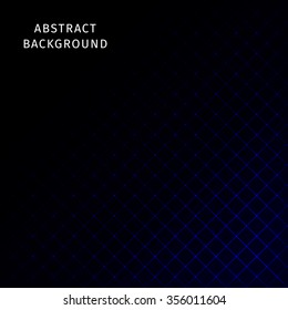 Abstract lights blue strips on dark background