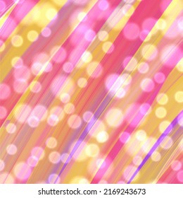 Abstract lights on a bright background. Glare with flying glowing particles. light effect.