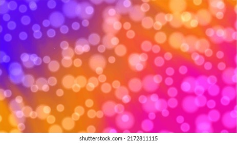 Lámparas abstractas en un fondo brillante. Glare con partículas brillantes voladoras. efecto luminoso.