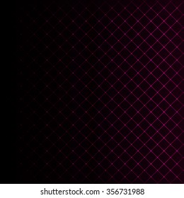 Abstract lights pink strips on dark background