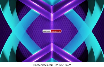 Abstract lights purple background, Dynamic shapes composition. Vector illustration
