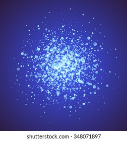 Abstract lights. Vector Illustration.