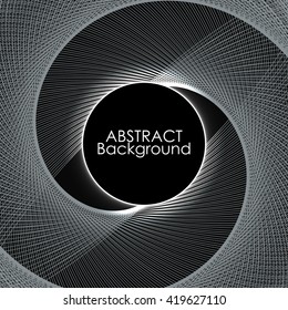 Abstract lights wave pattern technology background.