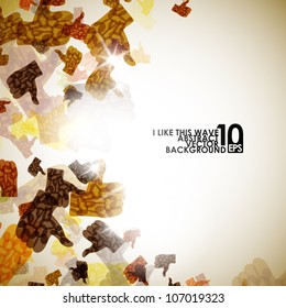 abstract like, eps10
