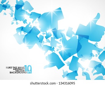 abstract like, eps10