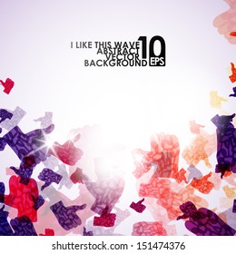 abstract like, eps10