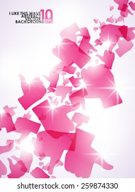 abstract like, eps10