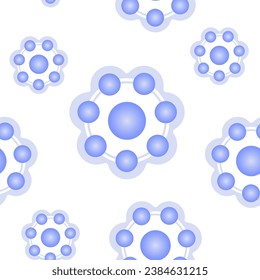 abstract lilac gradient pattern on white background