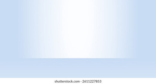 Abstract limbo light background. Abstract 3d backdrop for product presentation. Minimal wall illustration