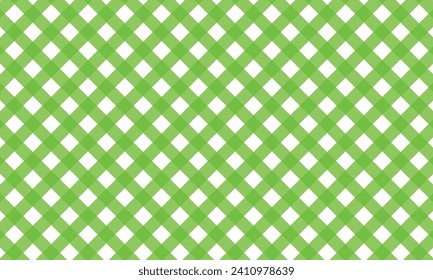 abstract lime gingham plaid pattern.