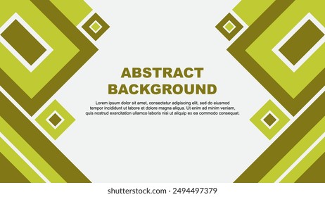 Abstract Lime Green Background Design Template. Abstract Banner Wallpaper Vector Illustration. Lime Green Cartoon