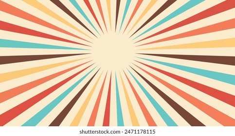 abstract line 1990's years design background vector art