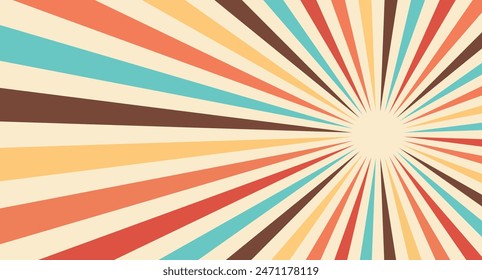 abstract line 1990's years design background vector art