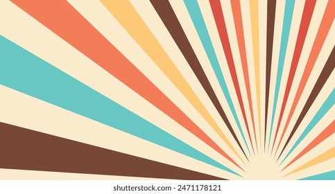 abstract line 1990's years design background vector art