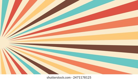 abstract line 1990's years design background vector art