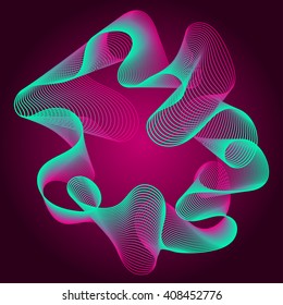 abstract line art