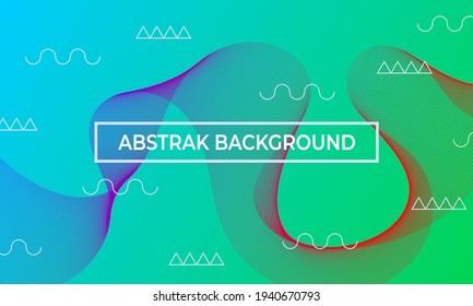 abstract line art background with color gradient, great for banner background, advertisements etc.