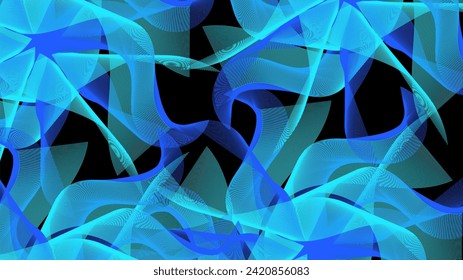 abstract line art background with neon colors 