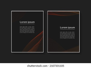 Abstract line art background vector. Gingko and botanical line art wallpaper. floral art for wall decoration and prints.