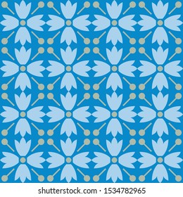 Abstract Line Art Bluish yellow Color Seamless Repeat Pattern Great for spring and summer wallpaper, backgrounds, invitations, packaging design projects. Surface pattern design