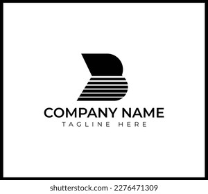 Resumen de arte de línea, letra creativa b logo diseño vectorial de la inspiración del paquete. Los logotipos pueden utilizarse para iconos, marcas, identidades, alfabetos, abstractos.