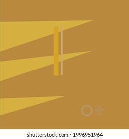 arte de línea abstracta bueno para fondo