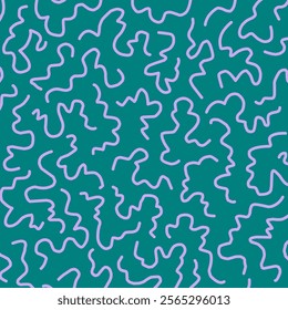 an abstract line art pattern design