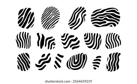 Abstract Line Art Pattern Vector