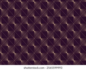 Abstract line art seamless pattern design on cute background