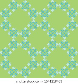Abstract Line Art Seamless Repeat Vector Pattern Great for spring and summer wallpaper, backgrounds, invitations, packaging design projects. Surface pattern design