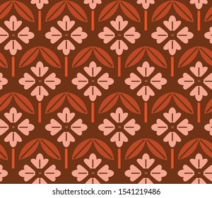 Abstract Line Art Seamless Repeat Vector Pattern Great for spring and summer wallpaper, backgrounds, invitations, packaging design projects. Surface pattern design