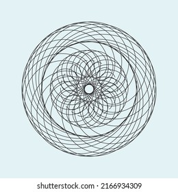 abstract line art vector design illustration art