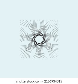 abstract line art vector design illustration art